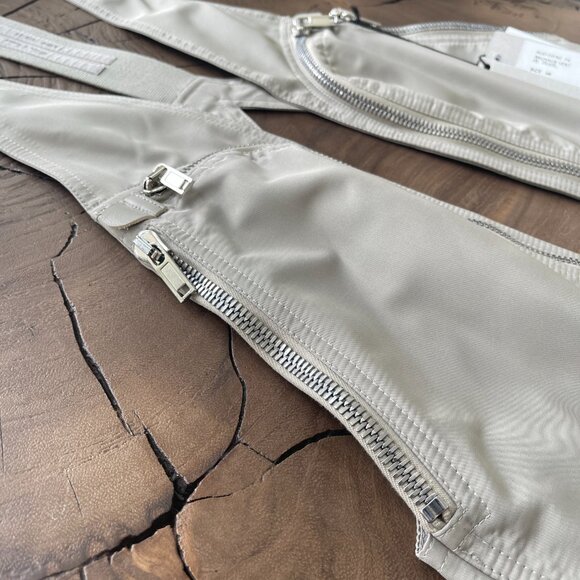 Rick Owens: EU46 Pearl Bauhaus Multi Pocket Utility Vest SS24 Lido - Picture 4 of 11